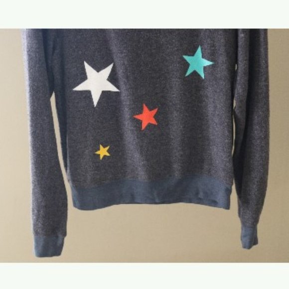 Wildfox Star Scatter Brushed Knit Sweater Lounge - Picture 5 of 12